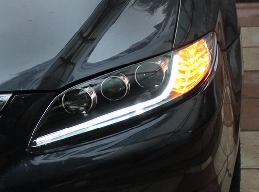 Оптика передня, скла фар Mazda 6 (02-08 р.в.) тюнінг фото
