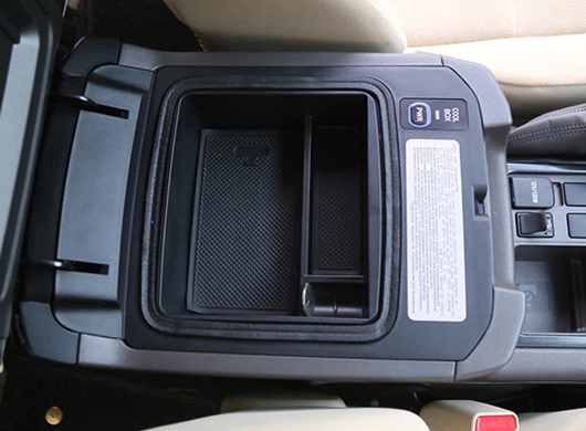 Коробка органайзер центральной консоли Toyota LC Prado 120 з холодильником тюнінг фото