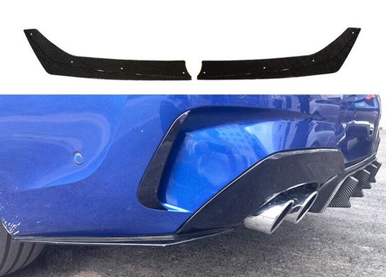 Бічні накладки (спліттери) заднього бампера BMW G20 тюнінг фото