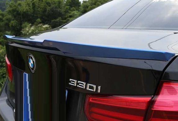 Спойлер багажника BMW F30 стиль M4 (ABS-пластик) тюнинг фото