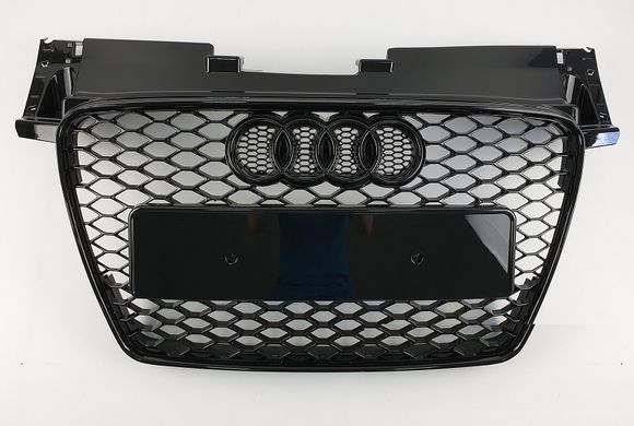 Решетка радиатора Audi TT RS черный глянец (10-14 г.в.) тюнинг фото