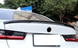 Спойлер багажника BMW G20 стиль М3 в цвете карбон тюнинг фото