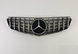Решітка радіатора Mercedes W207 стиль GT чорна + хром (14-17 р.в.) тюнінг фото