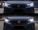 Оптика передняя, фары на Honda Civic X Hatchback Full Led с DRL (2016-...) тюнинг фото