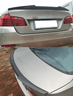 Спойлер на BMW F10 стиль М4, карбон тюнинг фото