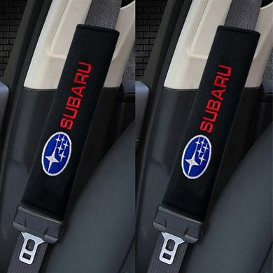 Накладки (чехлы) для ремня безопасности Subaru тюнинг фото