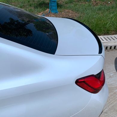 Спойлер багажника BMW G20 стиль Slim Design чорний глянсовий ABS-пластик тюнінг фото