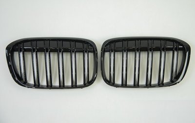 Решітка радіатора BMW X1 F48 М-стиль чорна глянсова (15-19 г.в.) тюнінг фото