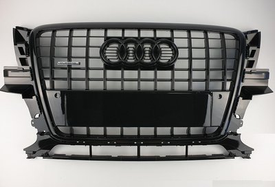 Решетка радиатора Ауди Q5 S Quattro, черный глянец (08-12 г.в.) тюнинг фото