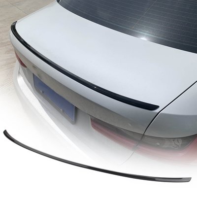 Спойлер багажника BMW G20 стиль Slim Design черный глянцевый ABS-пластик тюнинг фото
