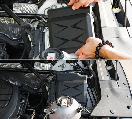 Защитная крышка электронного блока управления Audi Q5 (2017-...) тюнинг фото