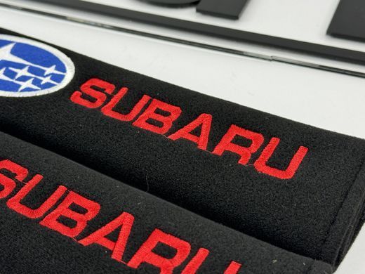 Накладки (чехлы) для ремня безопасности Subaru тюнинг фото