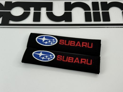 Накладки (чехлы) для ремня безопасности Subaru тюнинг фото
