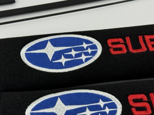 Накладки (чехлы) для ремня безопасности Subaru тюнинг фото