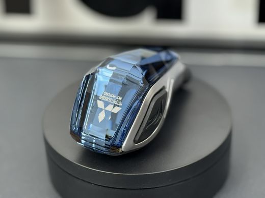 Ручка перемикання передач MITSUBISHI кришталева з Led підсвічуванням тюнінг фото