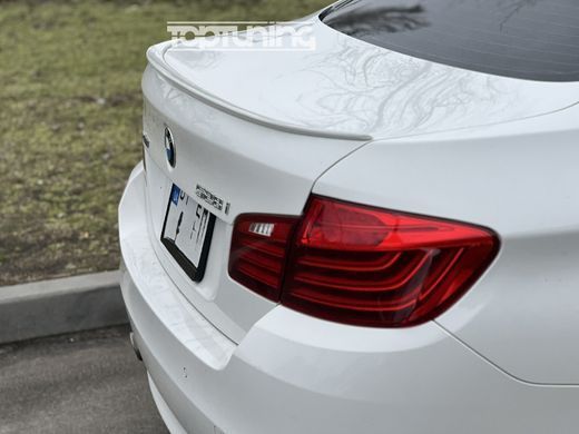 Спойлер крышки багажника BMW F10 М5 тонкий (ABS-пластик) тюнинг фото