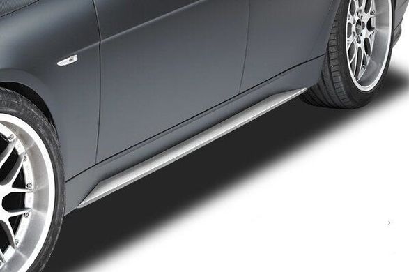 Пороги для BMW E65 тюнінг фото