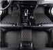 Коврики салона Audi A4 B8 заменитель кожи тюнинг фото