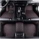 Коврики салона Audi A4 B8 заменитель кожи тюнинг фото