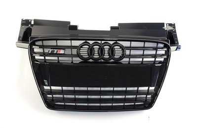 Решетка радиатора Audi TT S черный глянец (10-14 г.в.) тюнинг фото