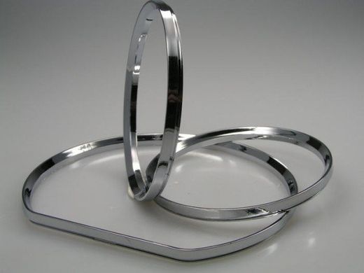 Кольца пластиковые на приборы Mercedes W210 (00-02 г.в.) тюнинг фото