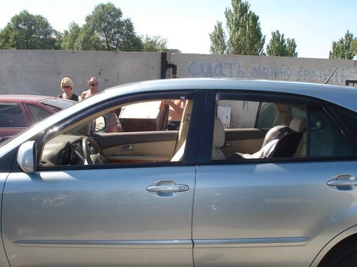 Дефлектори вікон вітровики EGR Lexus RХ (03-09 р.в.) тюнінг фото