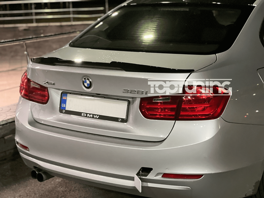 Спойлер кришки багажника BMW 3 F30 стиль PSM (ABS-пластик) тюнінг фото