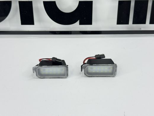 Подсветка номера Ford Fiesta / Focus/ Mondeo/ C-Max/ S-Max/ Galaxy тюнинг фото