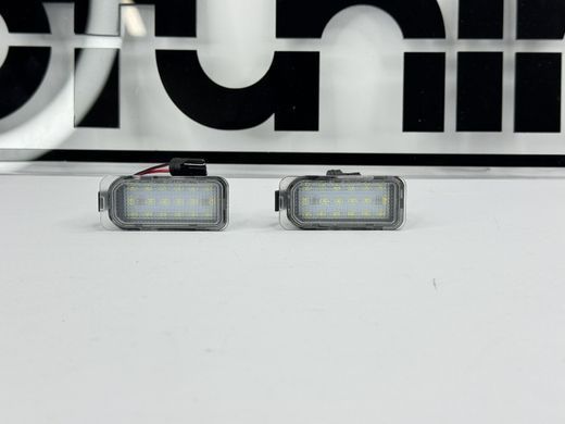 Подсветка номера Ford Fiesta / Focus/ Mondeo/ C-Max/ S-Max/ Galaxy тюнинг фото