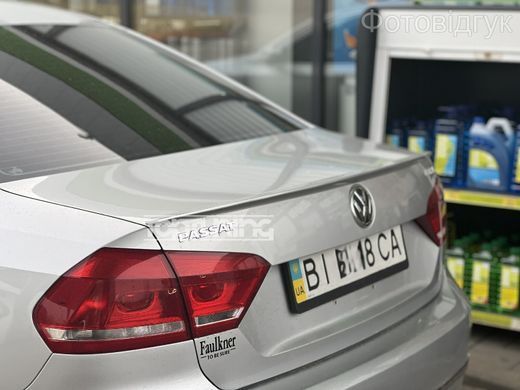 Спойлер ліп Volkswagen Passat B7 B8 USA NMS 2011-2019 ABS пластик тюнінг фото