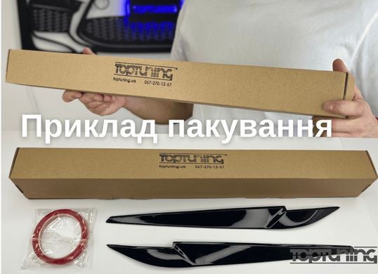 Накладки на фары, реснички VW GOLF 4 (ABS-пластик) тюнинг фото