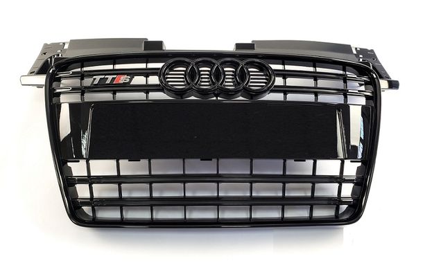 Решітка радіатора Audi TT S чорний глянець (10-14 р.в.) тюнінг фото
