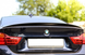 Спойлер BMW 4 F32 стиль Performance черный глянцевый (ABS-пластик) тюнинг фото