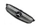 Решетка радиатора MERCEDES W205 C450 в стиле AMG черная глянцевая с хромом (14-18 г.в.) тюнинг фото