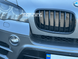 Решетка радиатора на БМВ X5 E70 / X6 E71, черная глянцевая тюнинг фото