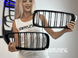 Решітка BMW 4 F32/F33/F36 стиль М4, чорний глянець тюнінг фото