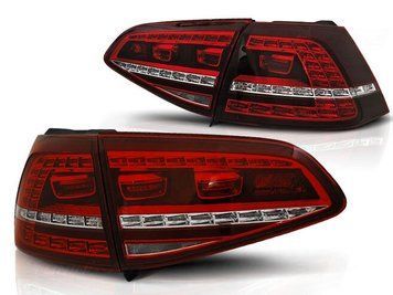 Оптика задня, ліхтарі на Фольксваген Гольф 7 стиль GTI тюнінг фото