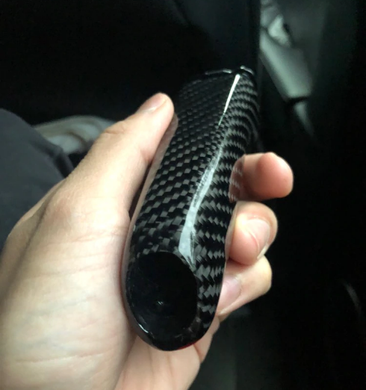Накладка на ручной тормоз BMW карбон тюнинг фото