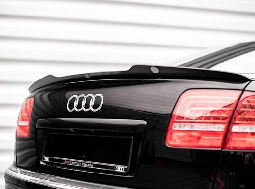 Спойлер багажника Audi A8 D3 Чорний глянсовий стиль М4 (05-09 р.в.) тюнінг фото