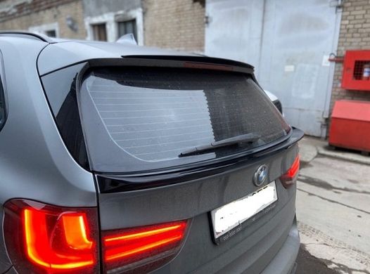 Спойлер BMW X5 F15 стиль M-PERFORMANCE черный глянцевый ABS-пластик тюнинг фото