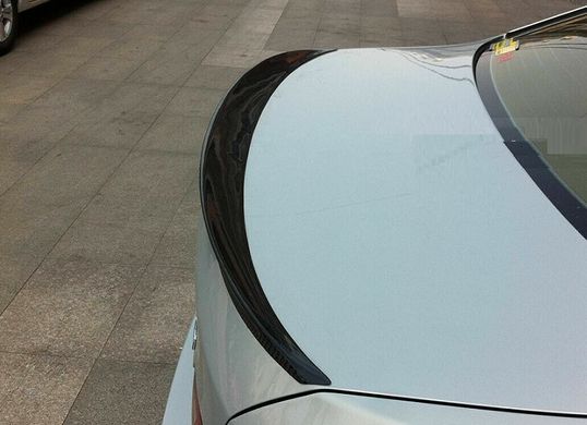 Спойлер багажника БМВ F10 стиль Performance под карбон тюнинг фото