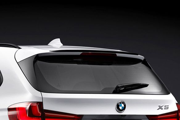 Спойлер BMW X5 F15 стиль M-PERFORMANCE чорний глянсовий ABS-пластик тюнінг фото