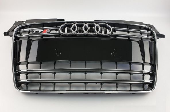 Решітка радіатора Audi TT S чорний + хром (10-14 р.в.) тюнінг фото