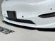 Накладка переднего бампера Tesla Model Y тюнинг фото