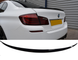 Спойлер BMW F10 стиль М5 тонкий чорний глянсовий (ABS-пластик) тюнінг фото