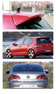 Акулячий плавник на дах автомобіля Volkswagen тюнінг фото