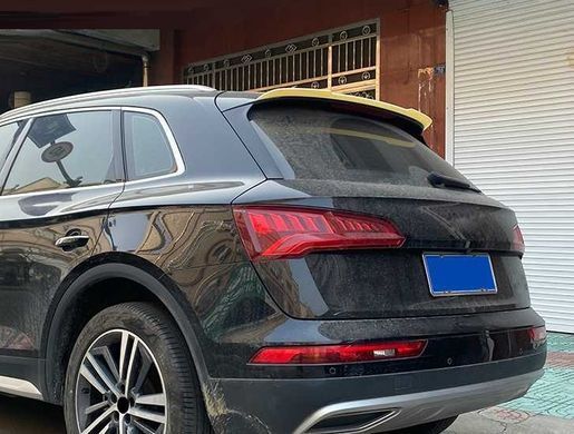 Спойлер багажника Audi E-TRON черный глянцевый (2019-2022 г.в.) тюнинг фото