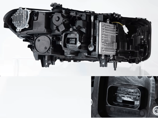Оптика передняя, LED фары BMW G30 (17-20 г.в.) на заводской кскнон тюнинг фото