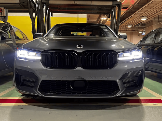 Оптика передняя, LED фары BMW G30 (17-20 г.в.) на заводской кскнон тюнинг фото