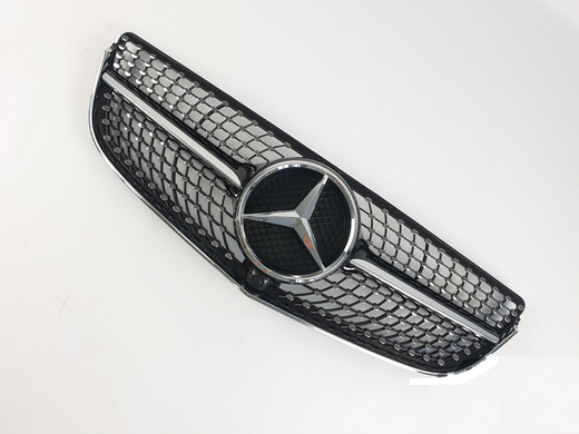 Решетка радиатора Mercedes W207 стиль Diamond (14-17 г.в.) тюнинг фото